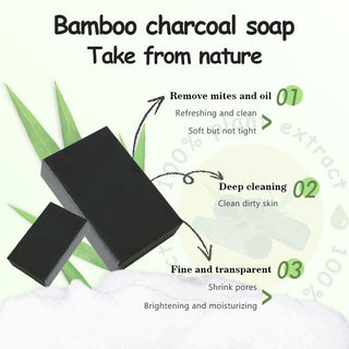 Kojic Charcoal Whitening Soap