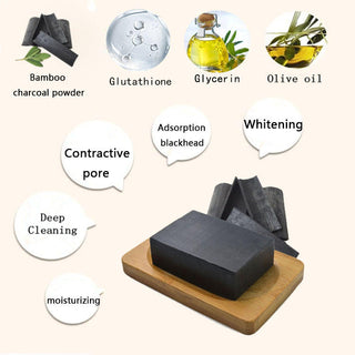 Kojic Charcoal Whitening Soap