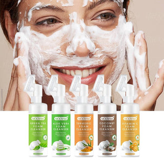 Turmeric & Green Tea Facial Cleansing Foam